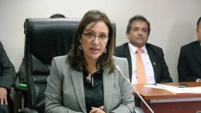 Julia Príncipe, presidenta del Consejo de Defensa Jurídica del Estado. Foto: Andina