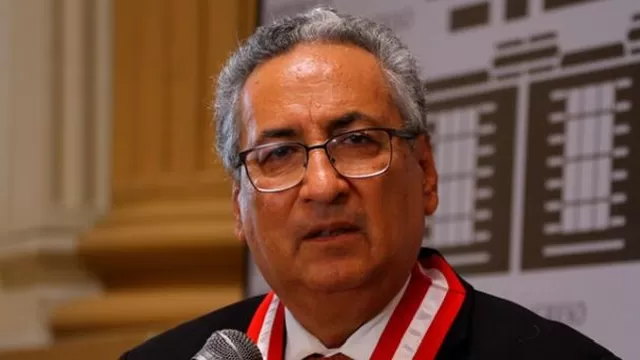 José Luis Lecaros, titular del Poder Judicial. (Foto: Expreso)