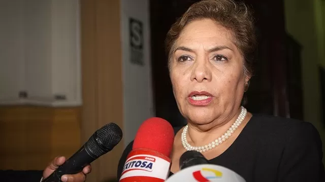 Luz Salgado, legisladora de Fuerza Popular. Foto: Andina