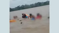 Loreto: Diez personas fueron rescatadas en el río Ucayali
