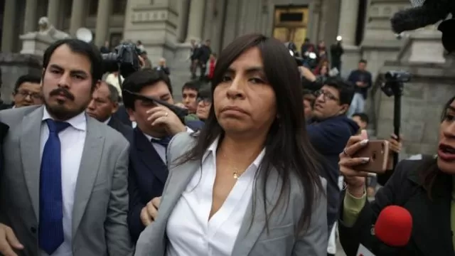 Giulliana Loza, abogada de Keiko Fujimori / Foto: archivo Andina