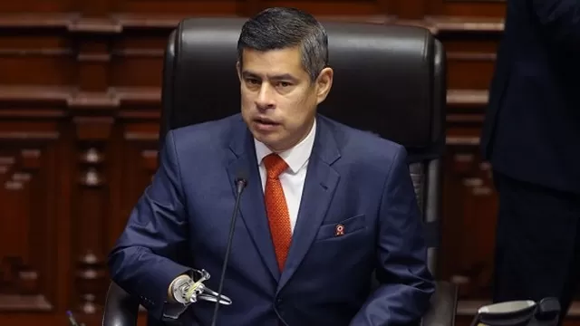 Luis Galarreta, presidente del Congreso. Foto: Andina