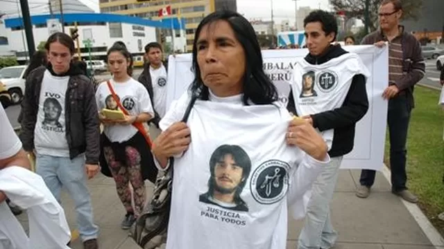 Madre de Ivo Dutra emplazó al presidente Humala "a que escuche el clamor del pueblo"