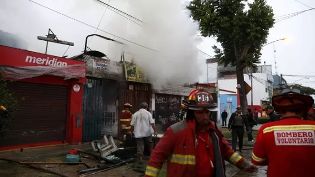 El incendio ocurrió en Magdalena. Foto: Andina