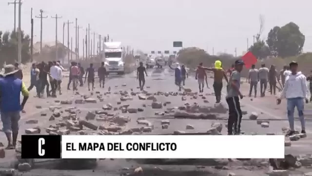 El mapa del conflicto social en el Perú