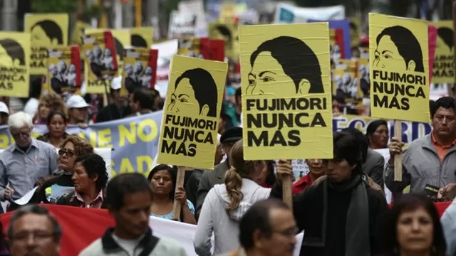 Marcha contra Keiko Fujimori. Foto: La República.