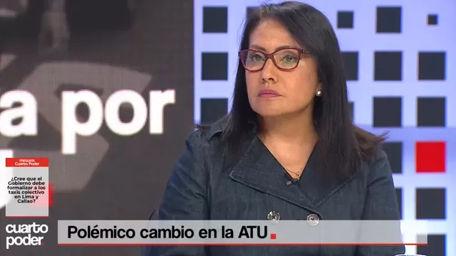 María Jara, expresidenta de la ATU: “El Ministerio de Transportes es un ministerio cementero”