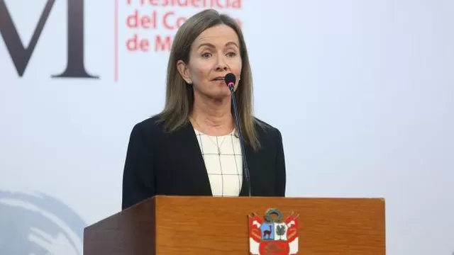 Marilú Martens, ministra de Educación, anunció que evacuarán a algunos poblados de Piura / Foto: archivo El Comercio