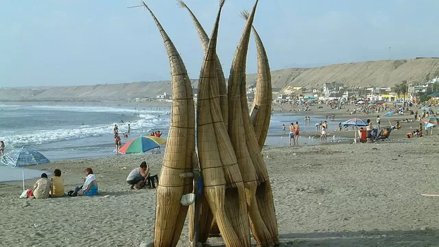 Playa peruana. Foto referencial: economia y tecnologia en Trujillo