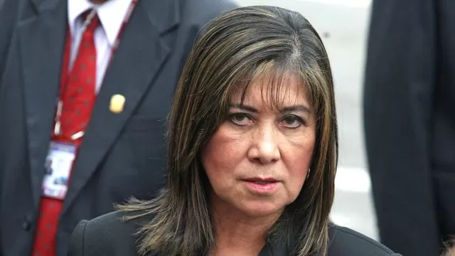 Martha Chávez, ex congresista de Fuerza Popular. Foto: Andina