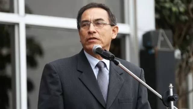 Primera vicepresidente, Martín Vizcarra. Foto: Agencia Andina