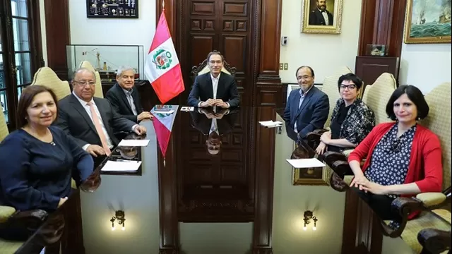 Comisión de Alto Nivel para la Reforma Política. Foto: Presidencia Perú