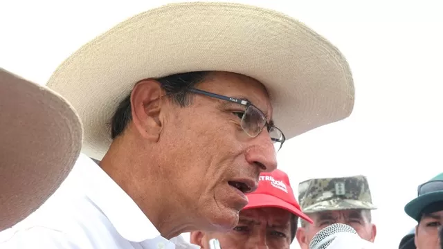 Martín Vizcarra, presidente del Perú. Foto: Andina
