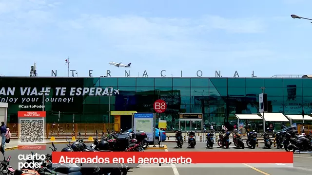 Más de una docena de extranjeros viven desde hace dos meses en el aeropuerto Jorge Chávez