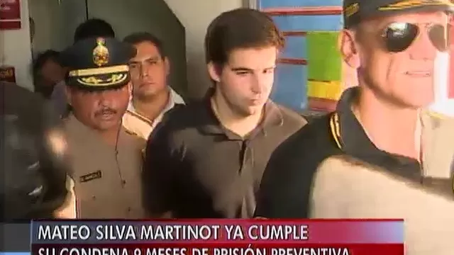 Mateo Silva Martinot pasó su primera noche en el penal de Cañete