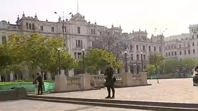 Centro de Lima: Incrementan presencia policial en la plaza San Martín