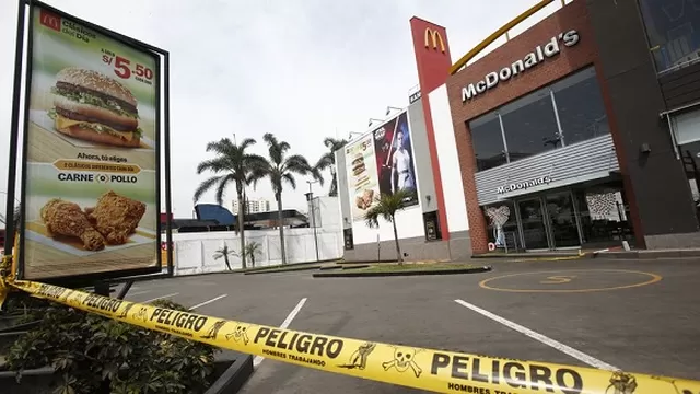 Sunafil multa a McDonald’s con casi S/900 000 por muerte de trabajadores