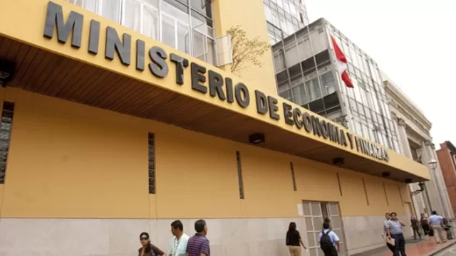 Ministerio de Economía. Foto: Andina