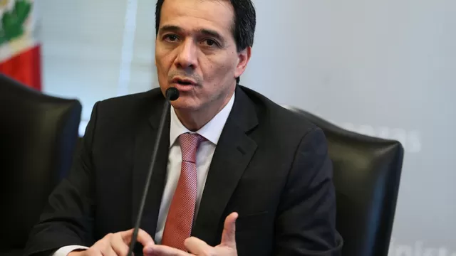 Alonso Segura, ministro de Economía. Foto: Andina