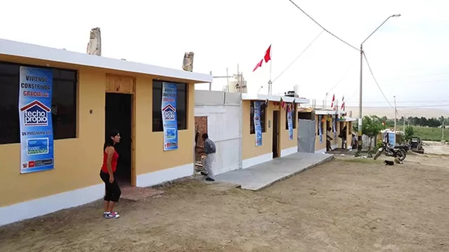 Construirán casas para afectados por el Fenómeno de El Niño. Foto: Andina