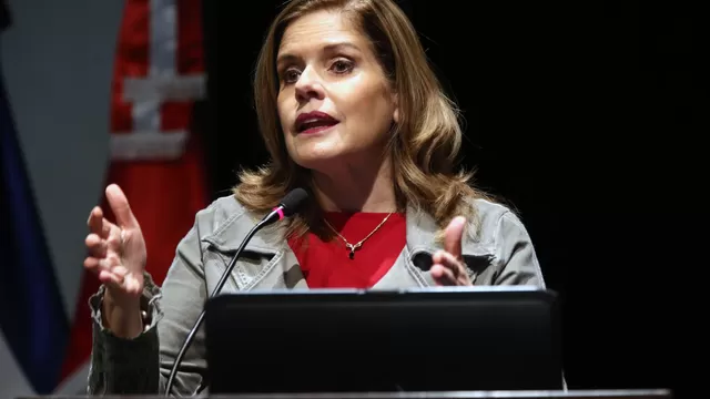 Vicepresidenta y congresista, Mercedes Aráoz. Foto: Agencia Andina