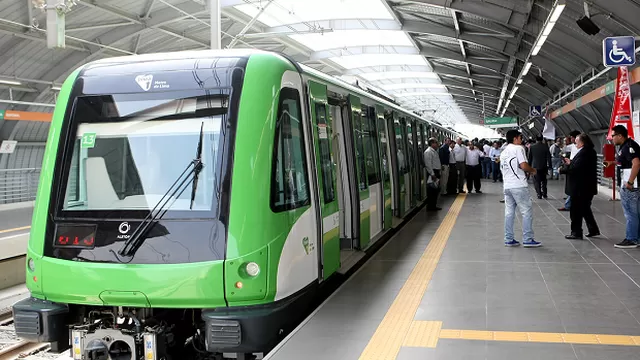 Metro de Lima: cinco vagones nuevos entrarán en operación para Línea 1