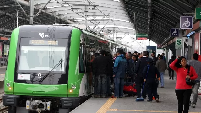Usuarios reportaron problemas en el Metro de Lima / Imagen referencial: Andina