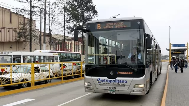 Metropolitano. Foto: Andina