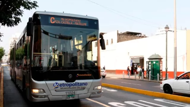 Línea C del Metropolitano. Foto: ATU