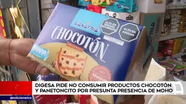 Digesa pidió no consumir productos Chocotón y Panetoncito por presunta presencia de moho
