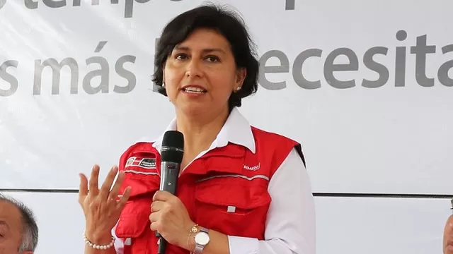 Sylvia Cáceres, ministra de Trabajo. Foto: MTPE