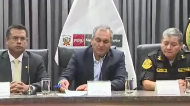 Autoridades brindaron conferencia de prensa tras el mega operativo realizado a bienes de Joaquín Ramírez / Fuente: Canal N