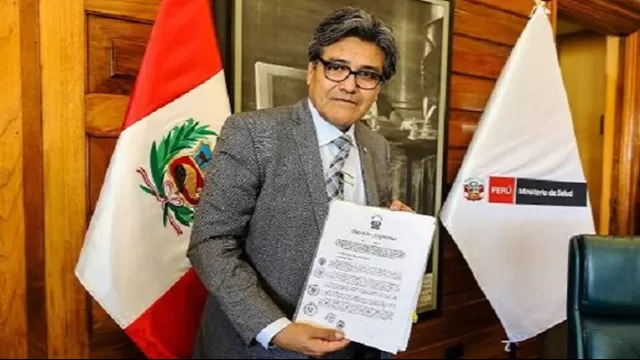 Ministro de Salud, Abel Salinas. Foto: Andina