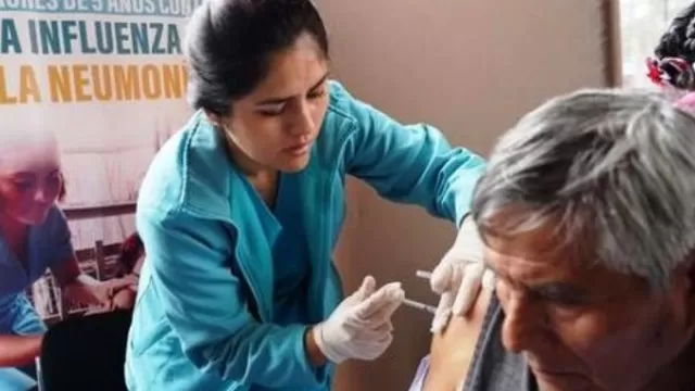 Campaña de vacunación del Minsa. Foto: Andina