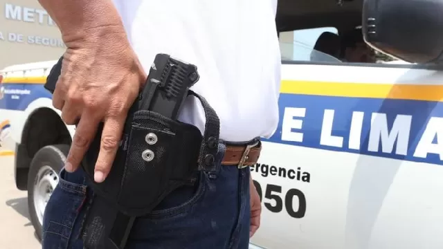 Municipalidad de Lima compró armas no letales a empresa no autorizada