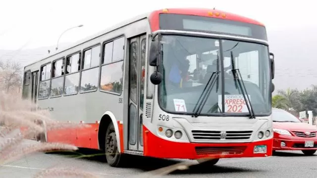 Bus quedó varado en Javier Prado. Foto: Referencial/Municipalidad de Lima