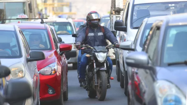 Ministerio de Transportes señaló que motociclistas deben respetar las reglas de tránsito / Foto: MTC