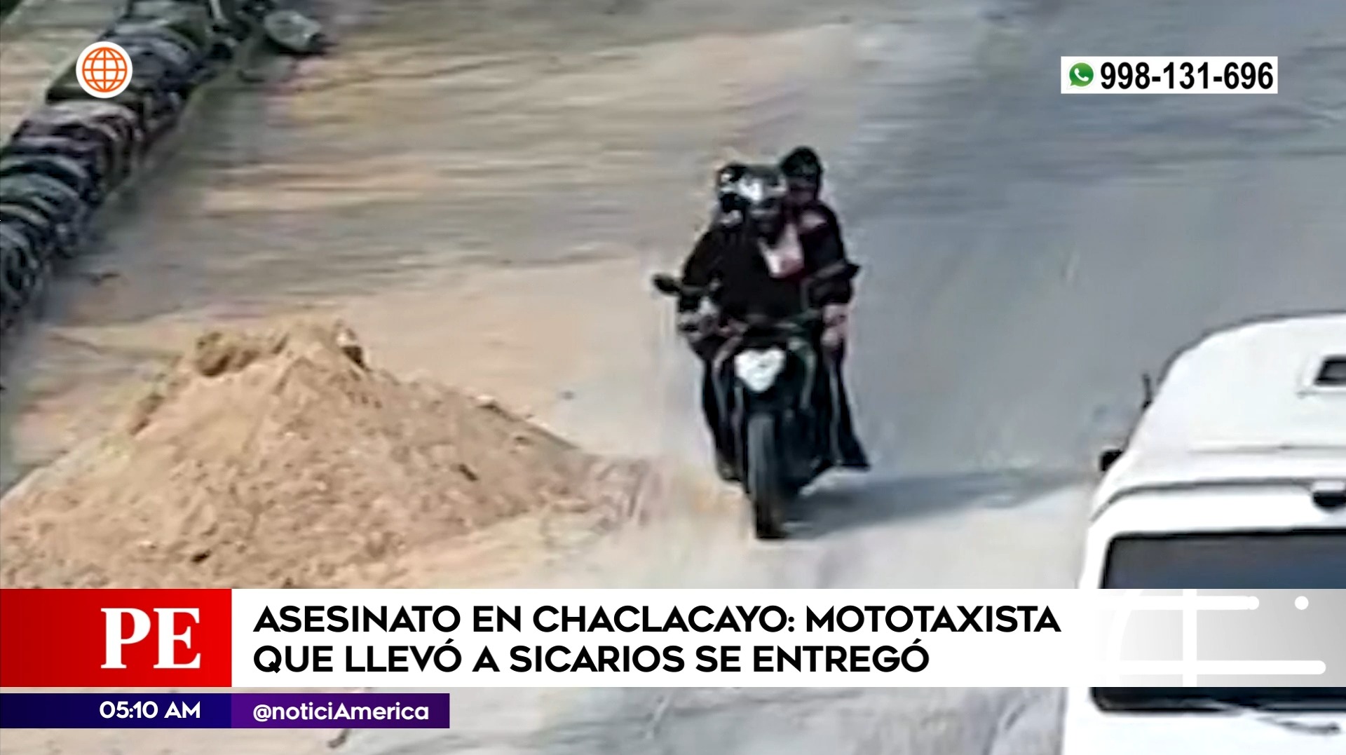 Múltiple crimen en Chaclacayo. Foto: América Noticias
