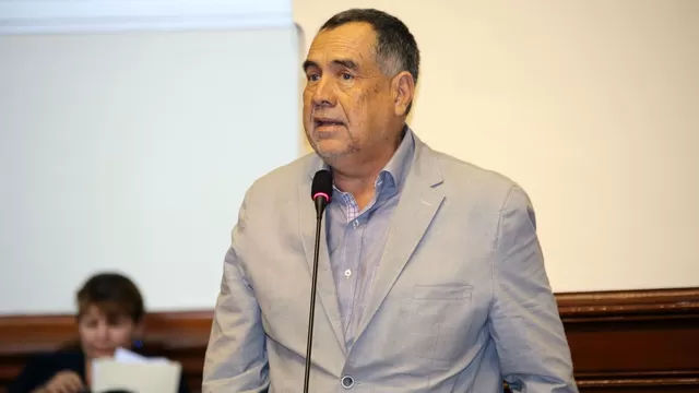 Hugo Carrillo, vocero de Gana Perú. Foto: Andina