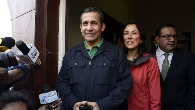 Ollanta Humala y Nadine Heredia. Foto: EFE