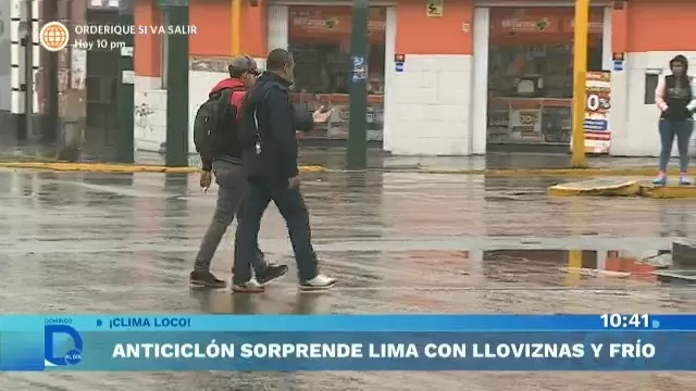 Neblina y llovizna en Lima: ¿Qué más traerá el anticiclón del Pacífico Sur?