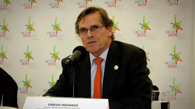 Carlos Neuhaus presentó informe sobre los Juegos Panamericanos