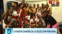 La nueva sangre de la Selección peruana