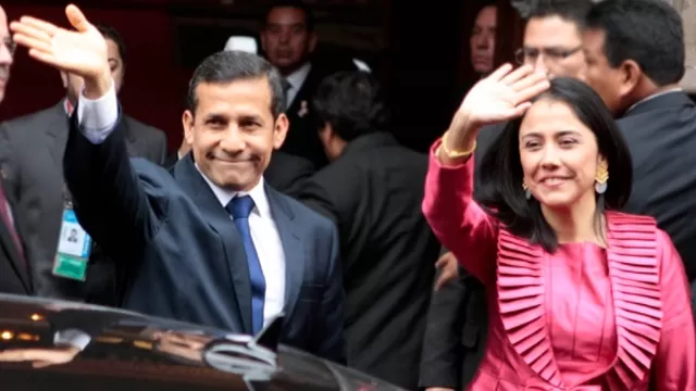 Ollanta Humala y Nadine Heredia. Foto: Andina