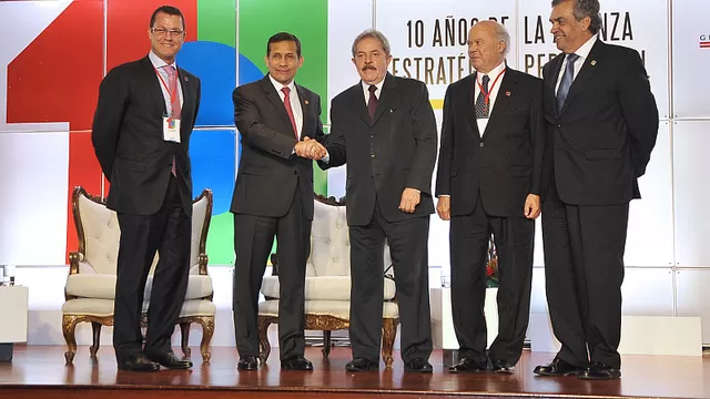 Ollanta Humala y Lula da Silva. Foto: Presidencia