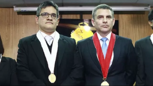 Fiscales José Domingo Pérez y Rafael Vela harán los interrogatorios en Brasil. Foto: Andina