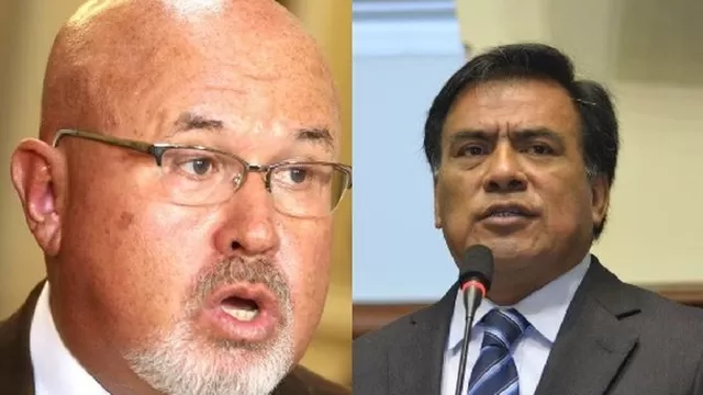 Congresistas Carlos Bruce y Javier Velásquez Quesquén. Foto: América Noticias