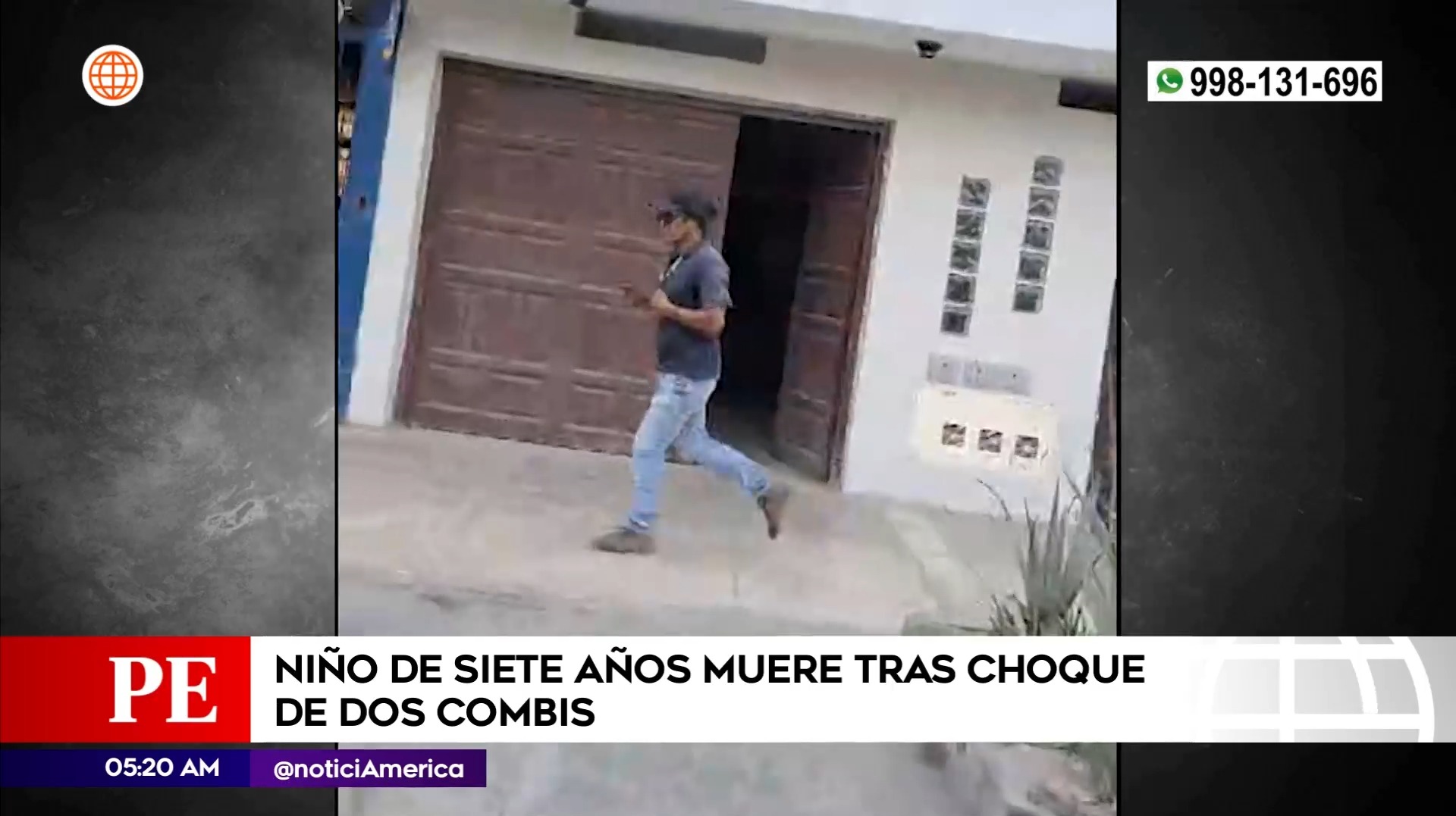 Niño murió en Los Olivos. Foto: América Noticias