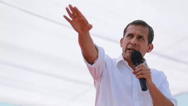 Ollanta Humala: El Perú mejora a pesar de las críticas / Andina