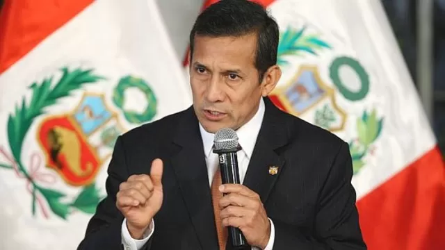 Ollanta Humala, presidente de la República. Foto: archivo Perú21.